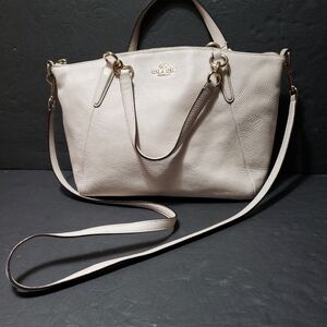 Coach Cream Shoulder Bag